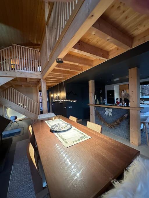 Chalet D'Architecte Avec Vue Panoramique Allos Exterior photo