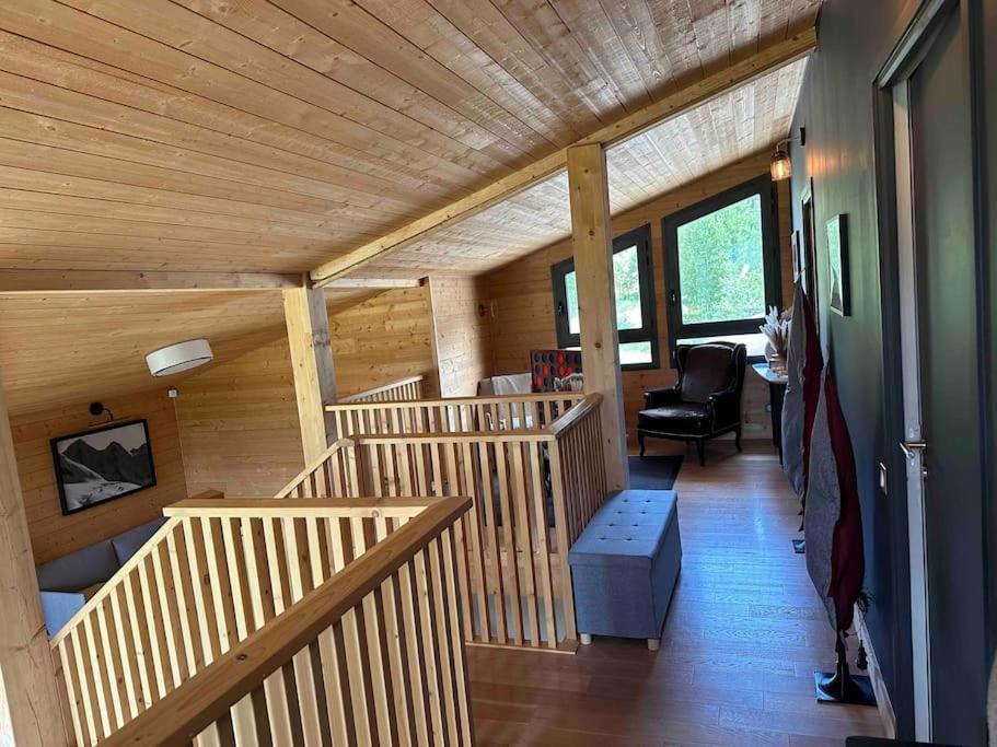 Chalet D'Architecte Avec Vue Panoramique Allos Exterior photo